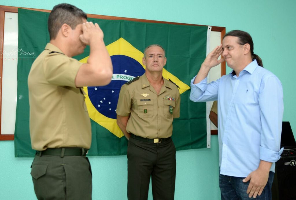 Prefeito F Bio Gentil Prestigia Passagem De Comando No Tiro De Guerra