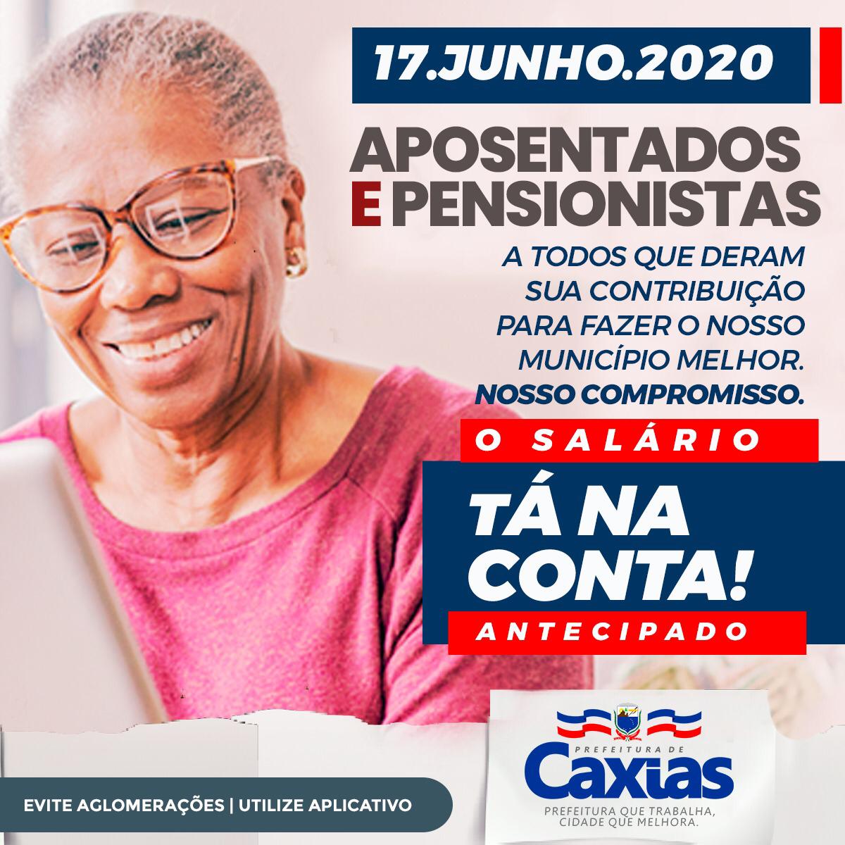 TÁ NA CONTA Depois do 13 Prefeitura de Caxias inicia pagamento do