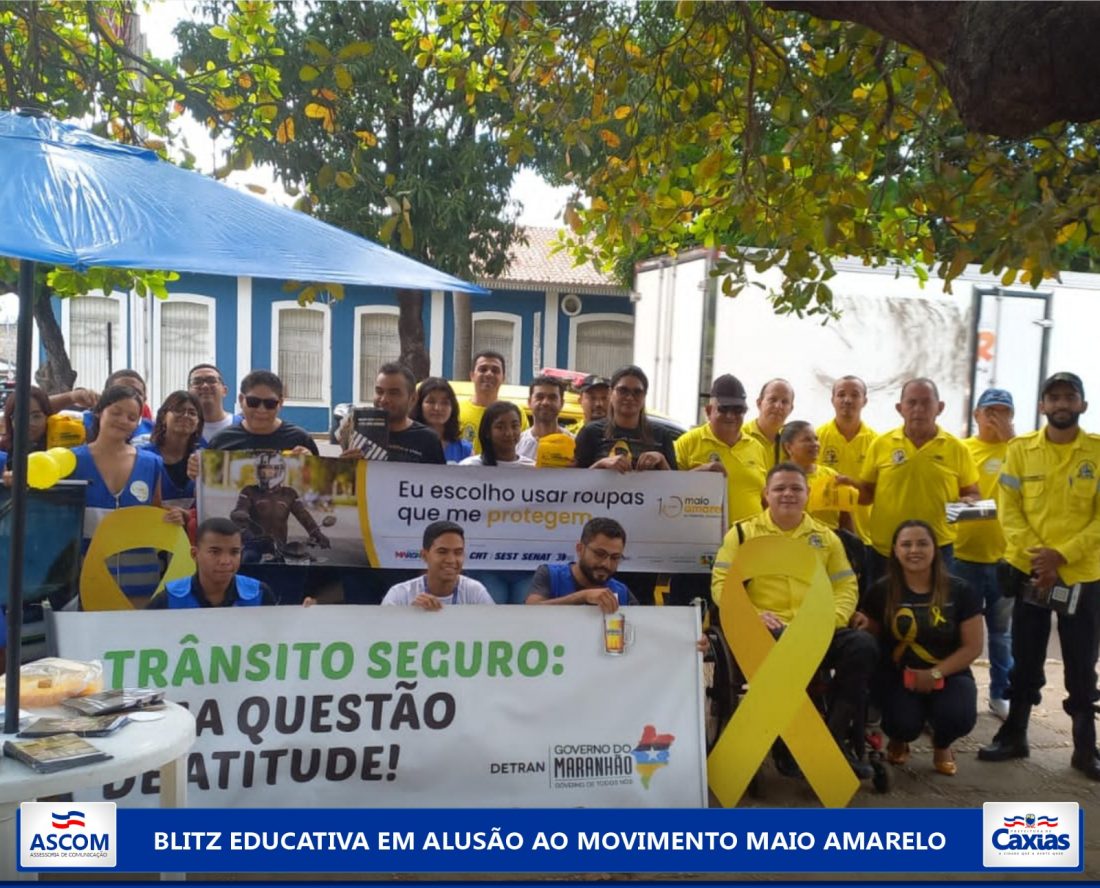 Blitz Educativa Do Movimento Maio Amarelo Faz Alerta Para Seguran A No