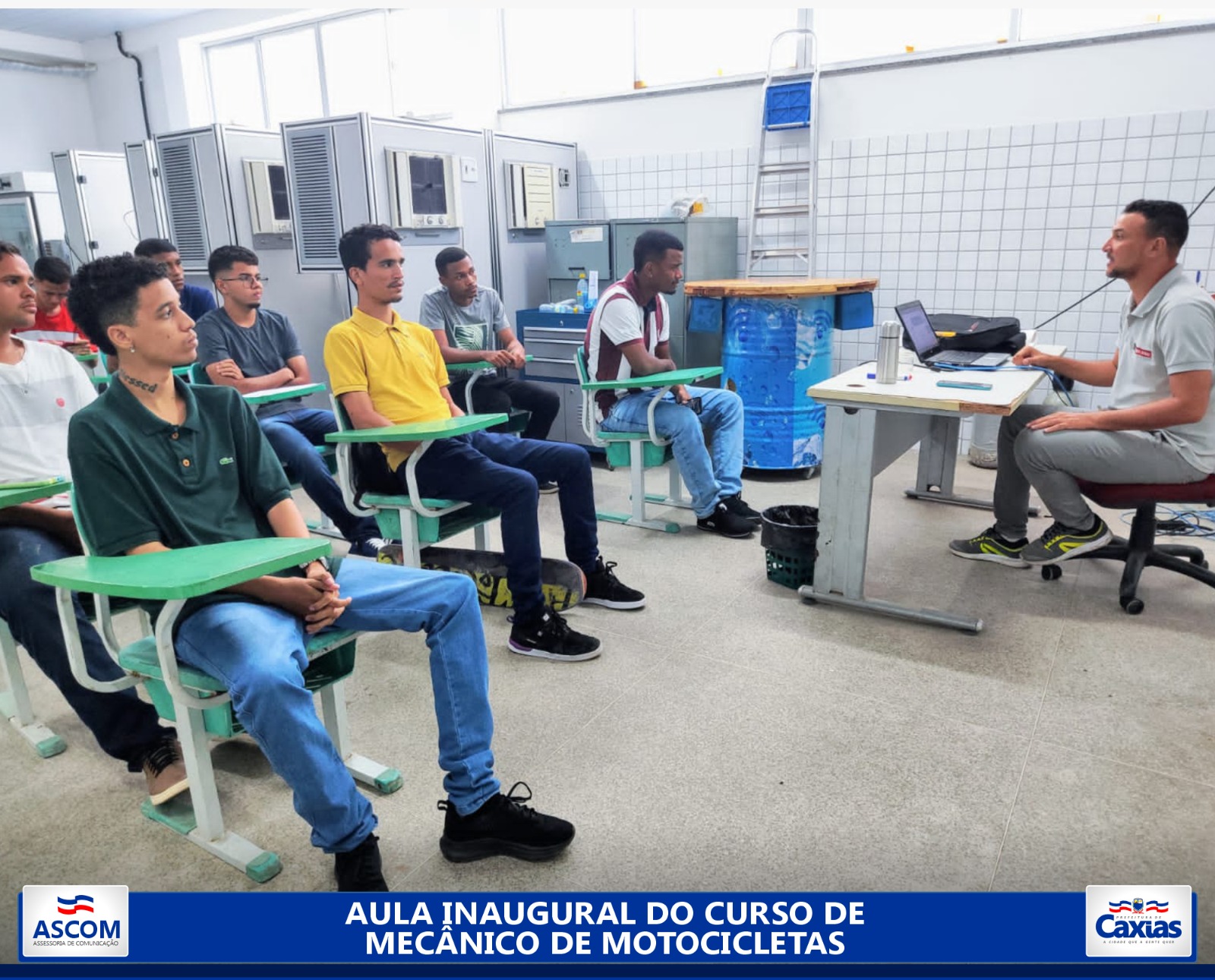 Senai E Smads Realizam Aula Inaugural Do Curso De Mec Nico De