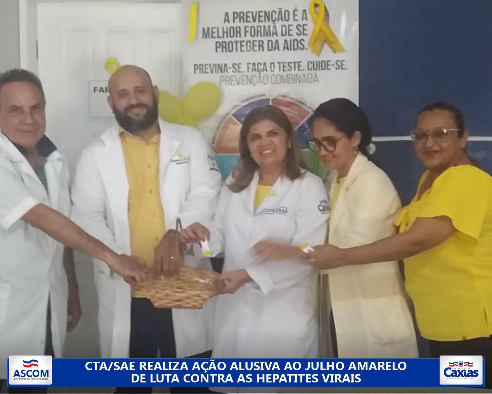 Cta Sae Realiza A O Alusiva Ao Julho Amarelo De Luta Contra As