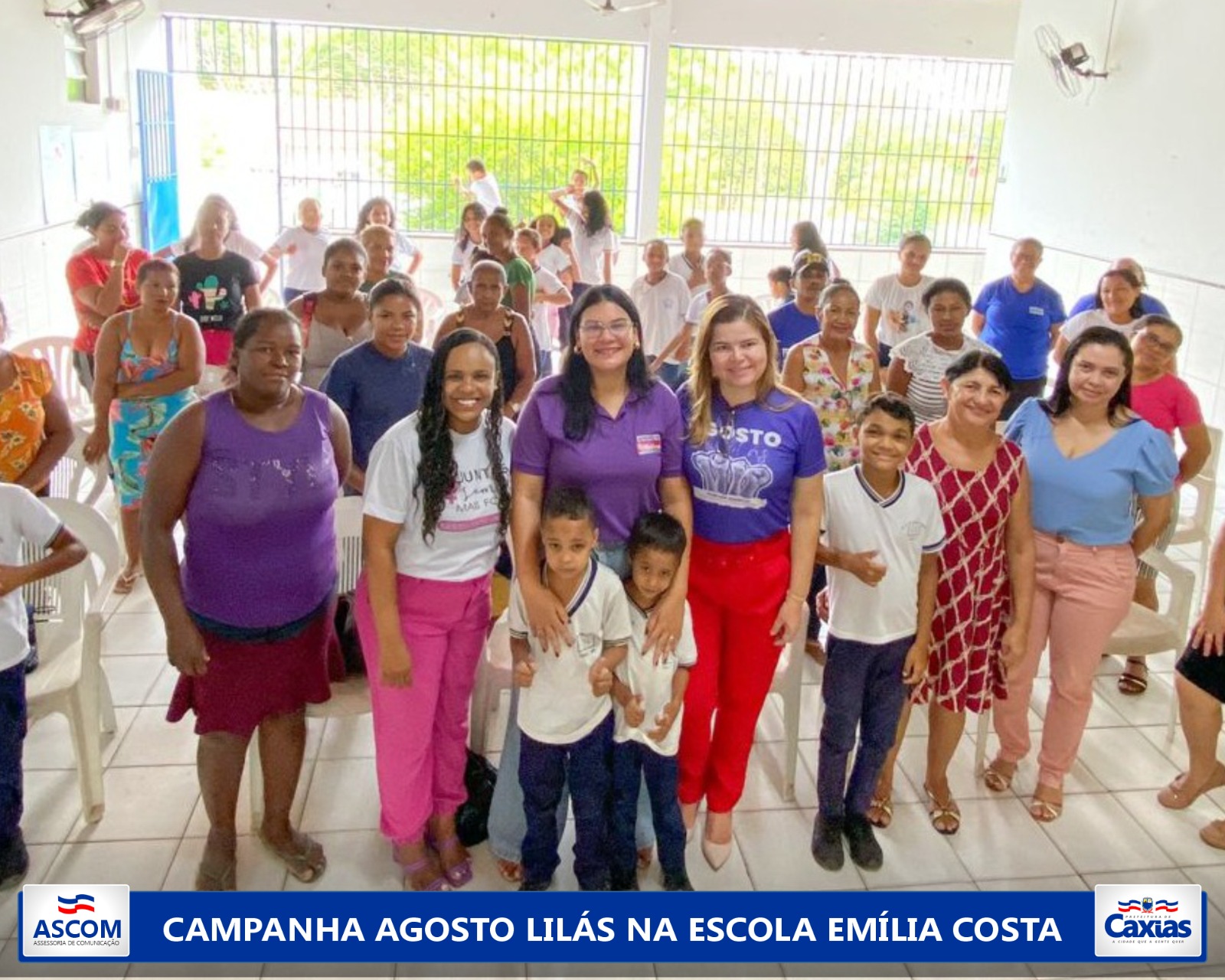 Campanha Agosto Lil S Levada Escola Em Lia Costa No Salobro E Para