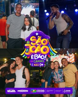 A primeira noite do São João de Caxias chegou ao fim, e já deixou saudade! 
Porque São João é bão, mas em Caxias é bão demais! 🌽💃

Furacão do Forró, Silsil e Banda e Henry Dantas comandaram a festa e fizeram todo mundo dançar. E foi só o começo… ainda tem muita alegria, cultura e tradição pela frente! ❤️🎶

#SãoJoãoDeCaxias #BãoDemais #prefeituradecaxias
