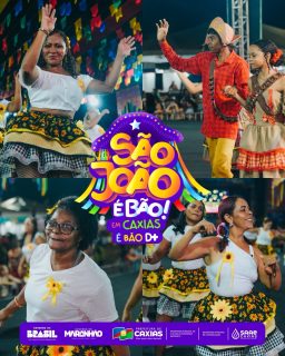 ✨ Começou o melhor São João do interior do Maranhão! 🌽🔥

A primeira noite foi marcada por muita cultura, tradição, sabores típicos e aquele clima junino que aquece o coração. 💛

Vem viver essa experiência, celebrar nossas raízes e fazer parte desse espetáculo!

#sãojoãodecaxiasébãodemais