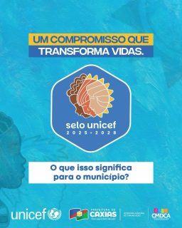 💙✨ O Selo UNICEF é uma iniciativa internacional que reconhece cidades comprometidas com políticas públicas eficazes para proteger, cuidar e garantir os direitos de crianças e adolescentes. 👧👦
Receber esse selo significa que nosso município está avançando em áreas essenciais como educação, saúde, assistência social e participação juvenil, construindo um futuro mais justo e cheio de oportunidades para nossa infância e adolescência. 💙🤝
➡️ Arraste para o lado e entenda como esse compromisso transforma realidades!
#SeloUNICEF #DireitosDaCriançaEAdolescente #PrefeituraDeCaxias