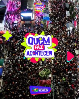 Você sabe quem está nos bastidores fazendo tudo isso acontecer? 👀✨

É uma verdadeira força-tarefa: equipe de segurança, produção, atrações, comunicação, limpeza, primeiros socorros… e claro, nossos barraqueiros e isoposeiros, que além de garantir a animação, ainda movimentam a economia da cidade! 

O melhor Carnaval de todos os tempos não se faz sozinho… e é por isso que ele acontece AQUI! 🔥

#CarnavalEmCaxias #ÉBomDemais!
