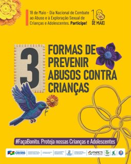 🌼🧡 A proteção de crianças e adolescentes não acontece apenas nas emergências. Ela se constrói todos os dias, através do cuidado, da atenção e do diálogo.

Atitudes fazem grande diferença na prevenção e no fortalecimento de vínculos seguros e saudáveis. 🤝

Faça bonito. Deslize para o lado e confira as 3 formas importantes de prevenir abusos contra crianças e adolescentes. 🧡

#FaçaBonito #ProteçãoSocial #ProtejaNossasCriançasEAdolescentes #PrefeituraDeCaxias