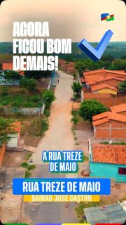 🚧✨ A Rua 13 de Maio, no bairro José Castro, está de cara nova! 💙

Rua renovada, bonita e preparada para melhorar o dia a dia de todos os moradores. É bom demais ver a cidade avançando! 😍🙌

#Rua13DeMaio #Infraestrutura #ViverAquiÉBomDemais #PrefeituraDeCaxias