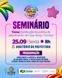 🏳️‍🌈🙌 Caxias vai celebrar a diversidade, o respeito e o direito de viver! 

Nesta sexta-feira (25), a programação da 21ª Parada da Diversidade começa com seminário sobre a Casa Abrigo TransLuz e, à tarde, tem celebração no Mirante da Balaiada. 

Vem fazer parte desse momento! ✨

#ParadaDaDiversidade #Diversidade #Respeito #PrefeituraDeCaxias