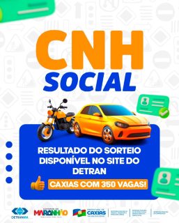 📢 Já saiu o resultado!
O sorteio do CNH Social já está disponível no site do Detran.
🚗🏍️ Caxias foi contemplada com 350 vagas!
Confira o resultado: https://sgp5.detran.ma.gov.br/uploads/midias/inscritos_sorteados_cnh_social_caxias.pdf
#CNHSocial #DetranMA #GovernoDoEstado #PrefeituraDeCaxias