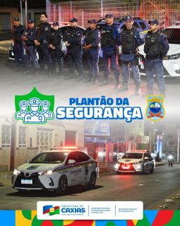 🚨👮‍♂️ Plantão da Segurança!

Final de semana de ação e resposta rápida da Guarda Municipal de Caxias. Atuação firme no combate à criminalidade, garantindo mais segurança e tranquilidade para a população.

No sábado (25), cerca de 39 kg de substância análoga à maconha foram localizados e apreendidos em um terreno baldio no bairro Baixinha.
Já na madrugada de domingo (26), uma ação rápida evitou um furto no Centro, um suspeito foi preso em flagrante.

Compromisso que se traduz em presença, trabalho e resultados. ✅

Devido à instabilidade na linha 153, o atendimento está sendo realizado pelo número (99) 98139-7655 (também WhatsApp).

#PlantãoDaSegurança #GuardaMunicipal #SegurançaPública #PrefeituraDeCaxias