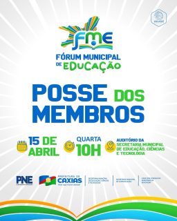 📚✨ Um momento importante para fortalecer a educação do nosso município!

A posse dos novos membros do Fórum Municipal de Educação marca mais um passo no compromisso com o diálogo, a participação e a construção de políticas públicas que fazem a diferença.

Seguimos juntos por uma educação cada vez mais forte e de qualidade! 💙

#FME #GestãoParticipativa #EducaçãoCaxiense #PrefeituraDeCaxias