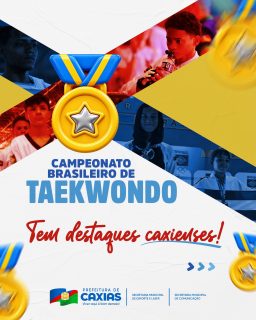 🥋🇧🇷 Caxias no pódio do Taekwondo brasileiro!
Nossos atletas caxienses estão fizeram bonito no Campeonato Brasileiro de Taekwondo, levando talento, dedicação e o nome de Caxias para os grandes palcos do esporte nacional! 💪💙
Cada conquista é fruto de muito treino, disciplina e paixão pelo esporte. Deslize o carrossel e confira os destaques que estão representando nossa cidade! 👊💚
#CampeonatoBrasileiro #Taekwondo #EsporteCaxias #OrgulhoCaxiense #PrefeituraDeCaxias