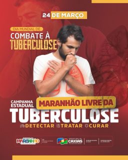 🤝 A informação salva vidas, o diagnóstico precoce faz a diferença e o tratamento tem cura. Não ignore os sinais, cuidar da saúde é um ato de responsabilidade com você e com todos ao seu redor.

A campanha Maranhão Livre da Tuberculose fortalece ações de conscientização, prevenção e acesso ao tratamento. Juntos no combate à tuberculose!

#MaranhãoLivreDaTuberculose #CombateATuberculose #SaúdeCaxias #PrefeituraDeCaxias