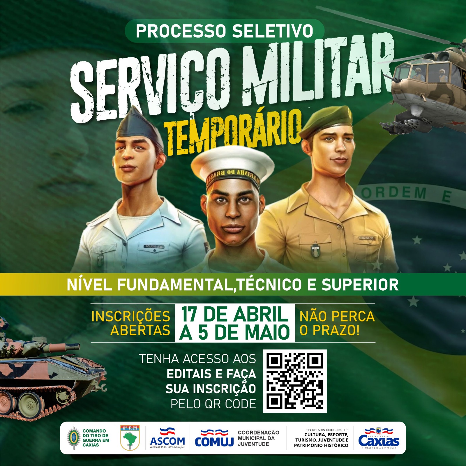 Exército Brasileiro abre concurso para oficiais técnicos de nível superior  - Concursos