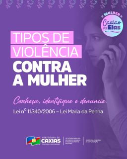 Conhecer, identificar e falar sobre os tipos de violência contra a mulher é um passo essencial para romper o silêncio.

A violência pode se apresentar de várias formas como física, psicológica, sexual, moral e patrimonial, e todas precisam ser reconhecidas e combatidas.

Informação acolhe, protege e pode salvar vidas. Compartilhe e ajude outras mulheres a reconhecerem os sinais.

Não se cale. Denuncie. Você não está sozinha. 💜

#NãoSeCale #Denuncie #CaxiasPorElas #ViolênciaContraAMulher #PrefeituraDeCaxias