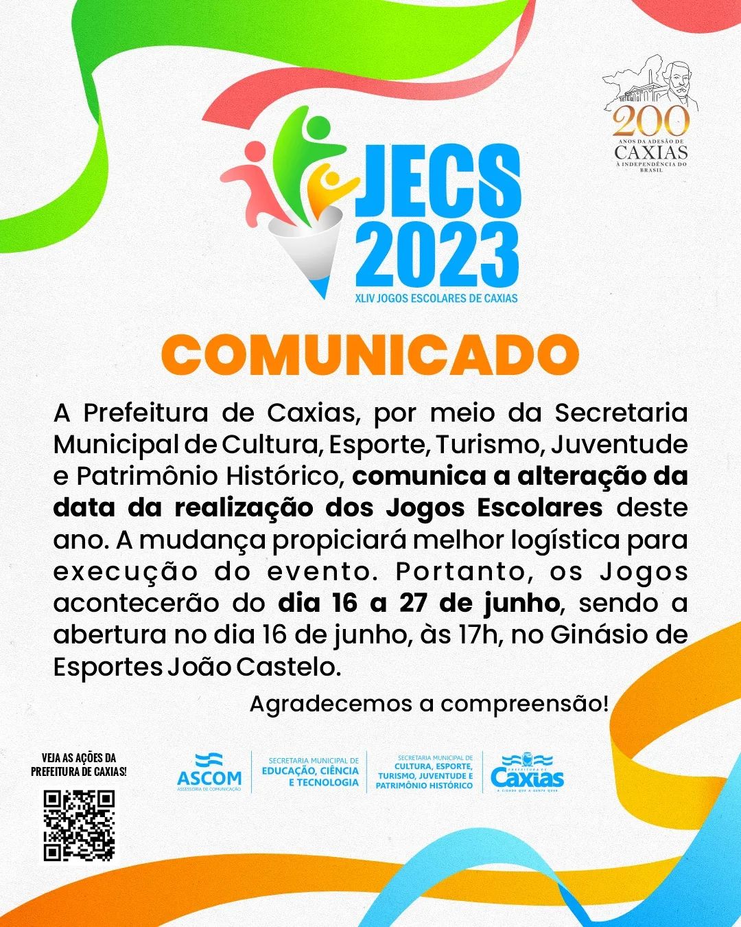 ABERTURA DOS JOGOS DE VERÃO 2023 - Prefeitura Municipal de