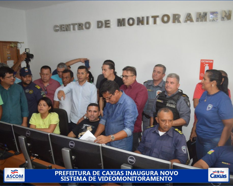 Prefeitura De Caxias Ma Inaugura Novo Sistema De Videomonitoramento Com Câmeras De 8566