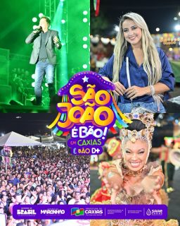 Nossa 4ª noite de São João foi Histórica ! 🤩🔥

A BANDA SKEMA 10 abriu os caminhos com aquele rítmo que a gente ama, e o piseiro do WASHINGTON BRASILEIRO fez a poeira subir alto! 🪗🕺

E o que falar do momento mais esperado da noite? 

LEONARDO subiu ao palco e entregou TUDO! 👑🎤 Com aquele carisma único e uma sequência de hinos que estão na boca do povo, ele emocionou, embalou os corações apaixonados e fez Caxias cantar em uma só voz❤️✨

Vocês deram o show mais bonito dessa festa! Ver essa energia única é o que faz tudo valer a pena. 🌾🤠

São João é Bão! Em Caxias é Bão D+! 🌽

#SãoJoãoDeCaxias #SãoJoãoÉBãoEmCaxiasÉBãoD+ #LEONARDO #WashingtonBrasileiro #Skema10 QuartaNoite