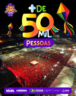🤩💙 A gente fala que é bão demais… e vocês provam!

Mais de 50 mil pessoas lotaram o nosso São João e fizeram uma noite inesquecível. 🤩

Caxias vive o melhor São João do interior do Maranhão! 🎉🪗

#SãoJoãoEmCaxiasÉBãoDemais #SãoJoão2026 #PrefeituraDeCaxias