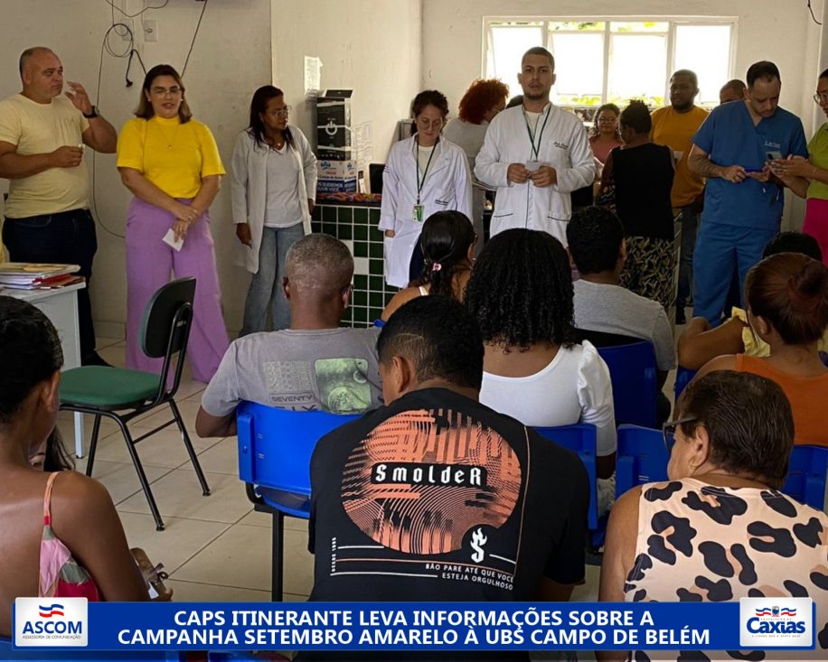 Prefeitura Municipal de São João Nepomuceno - SETEMBRO AMARELO: Equipe do  CAPS leva palestra para Grupo da Melhor Idade