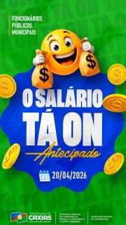 💸💙 Servidores públicos municipais, o salário tá ON e antecipado! ✅

Valorização e compromisso com quem faz a cidade acontecer todos os dias. Agora é só fazer a dancinha e curtir o feriadão! 😄🎉

#SalárioTáOn #ServidoresMunicipais #PrefeituraDeCaxias