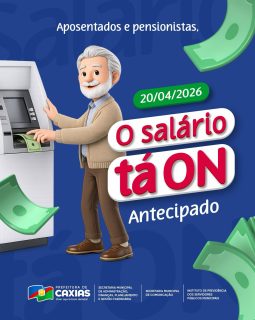 💸✅ Aposentados e pensionistas, o salário tá ON! 

Mais segurança, organização e tranquilidade para quem tanto contribuiu com o nosso município. Seguimos com compromisso e respeito! 🤝

#OSalárioTáOn #AposentadosEPensionistas #PrefeituraDeCaxias