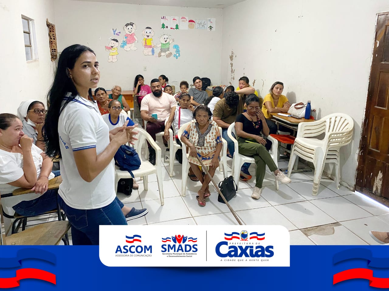 Idosos Do Centro Comunitário Da Volta Redonda Recebem Palestra Sobre