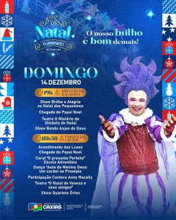 🎄🌟 O Mirante da Balaiada e o Parque da Cidade são o cenário perfeito para viver a magia do Natal ao lado de quem você ama.
Esperamos você e sua família para momentos especiais e cheios de encanto. 💙🎄
#NatalIluminado2025 #NossoBrilhoÉBomDemais #PrefeituraDeCaxias