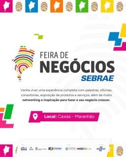 ✨ Caxias vai receber um grande encontro de oportunidades!
A Feira de Negócios Sebrae chega com palestras, oficinas, consultorias e muito networking para quem quer impulsionar ideias e fazer o negócio crescer. 💡🤝
Prepare-se para dias de troca, aprendizado e muita inspiração! 💼🔥
#FeiraDeNegóciosSebrae #Empreendedorismo #PrefeituraDeCaxias