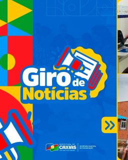 📰💫 Giro de Notícias da Prefs no ar!

💪🏻 Teve semana cheia de trabalho por aqui! 
Passamos por ações na Proteção Social, Atividades Produtivas, Infraestrutura, Educação, Cultura, Desenvolvimento, com investimentos e resultados que chegam para toda a população caxiense.

Quer saber mais sobre tudo o que rolou?
👉 Acesse nosso site oficial: caxias.ma.gov.br.

#GiroDeNotícias #AquiTemGestãoEGenteFeliz #PrefeituraDeCaxias