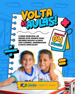 📚✨ As férias estão chegando ao fim, e a rede municipal de ensino já está prontinha pra receber os alunos com muito carinho! 💙

É hora de reencontrar os amigos, aprender coisas novas e viver um semestre cheio de descobertas! 🚀🎒

#VoltaÀsAulas #EducaçãoQueTransforma