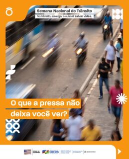 🚦👀 No trânsito, atenção nunca é demais!
Na correria do dia a dia, a pressa pode fazer a gente deixar passar detalhes importantes. Por isso, na Semana Nacional do Trânsito, o convite é simples: reduza a velocidade, fique atento e enxergue o outro. 🏍️🚗🚶♀️
Respeitar quem está ao nosso lado no trânsito é uma atitude que pode salvar vidas. 🧡
#SemanaNacionalDoTrânsito #TrânsitoSeguro #PrefeituraDeCaxias