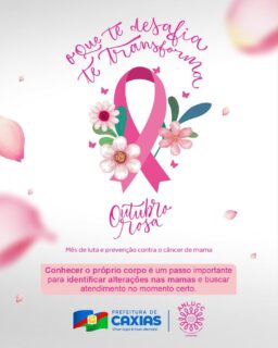 🎀🩷 Outubro Rosa: Caxias é amiga dessa causa!
Reforçamos nosso compromisso com a saúde e o bem-estar das mulheres caxienses, incentivando a prevenção e o diagnóstico precoce do câncer de mama.
Percebeu alguma alteração? Em Caxias, a rede municipal oferece atendimento e encaminhamento para avaliação especializada, conforme a necessidade.
Prevenção e cuidado podem salvar vidas. O que te desafia, te transforma! 🩷
#OutubroRosa #SaúdeDaMulher #OQueTeDesafiaTeTransforma #PrefeituraDeCaxias