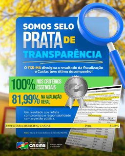 💠 Caxias segue se destacando pela responsabilidade e compromisso na gestão pública.

O reconhecimento vem do Tribunal de Contas do Estado do Maranhão, que avaliou o desempenho dos municípios e apontou excelentes resultados para nossa cidade. 💪📊

Mais uma conquista que reforça o trabalho e a dedicação de uma equipe comprometida em fazer o melhor por todos os caxienses. 💙✨

#TrabalhoQueTransforma #Compromisso #PrefeituraDeCaxias
