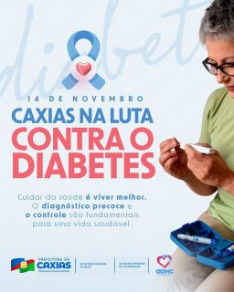 O diabetes é uma doença que pode ser controlada, especialmente quando identificada precocemente e acompanhada de hábitos saudáveis.
➡️ Arraste para o lado e conheça formas de prevenção, sintomas e a importância de procurar a UBS mais próxima da sua residência para acompanhamento médico.
Cuidar de hoje é garantir mais qualidade de vida amanhã. ✅
#DiaMundialDoDiabetes #SaúdeCaxias #PrefeituraDeCaxias