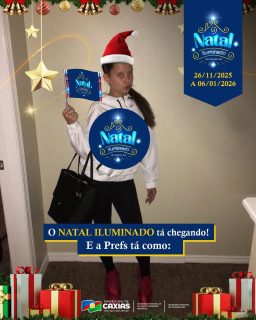 🎄✨ Quando o Natal Iluminado se aproxima, já aparecemos assim: prontíssimos pra brilhar! 😌✨

Caxias vai viver um fim de ano mágico!

#NatalIluminado2025 #NatalCaxiense #PrefeituraDeCaxias