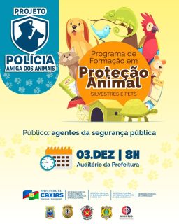🌟 A proteção e o cuidado com os animais ganham mais um passo importante na nossa cidade! 🐾💛
Com uma iniciativa dedicada ao bem-estar de espécies domésticas e silvestres, agentes de segurança pública participam de uma formação especial que reforça responsabilidade, conhecimento e atenção com a vida animal. 🦜🐶🐢
#ProteçãoAnimal #PolíciaAmigaDosAnimais #PrefeituraDeCaxias