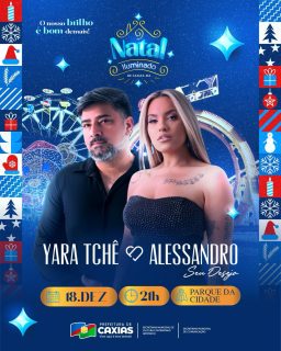 🌟✨ Prepara o coração… o Natal Iluminado vai realizar o Seu Desejo!
Muita música, emoção e aquele clima natalino que a gente ama! 🎶💫

Confira a programação completa e venha curtir com toda a família uma noite simplesmente inesquecível. 🌟❤️

#NatalIluminado2025 #NossoBrilhoÉBomDemais #PrefeituraDeCaxias