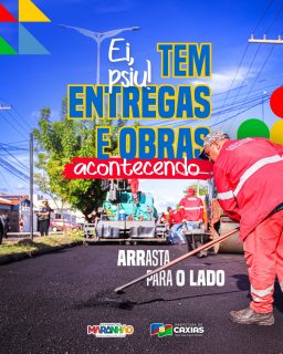 💙🚀 Arrasta para o lado e vem com a Prefs conferir mais entregas e obras! 

Em parceria com o Governo do Estado, trabalho, compromisso e cuidado se transformam em ações que fortalecem os serviços e promovem mais qualidade de vida para toda a população.

União, responsabilidade e dedicação, porque viver aqui é bom demais! 💚

#GestãoQueAvança #CaxiasEmDesenvolvimento #GovernoDoEstado #PrefeituraDeCaxias