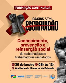 🤝 Um encontro dedicado à troca de experiências e fortalecimento de ações que promovem direitos, proteção e inclusão social.

A formação continuada amplia o olhar, qualifica práticas e fortalece estratégias mais humanas no enfrentamento de violações.

Participar é construir caminhos mais justos e transformadores para a sociedade. 🤝✨

#DireitosHumanos #FormaçãoContinuada #PolíticasPúblicas #PrefeituraDeCaxias