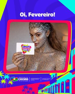 É fevereiro, é festa, é carnaval!🎭✨

Prepare-se para viver dias de muita alegria. Carnaval é bom, mas em Caxias é bom demais! 💃🏽🎉

#CarnavalEmCaxiasÉBomD+ #Carnaval2026 #VemCarnaval #PrefeituraDeCaxias