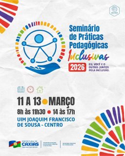 📚✨ Troca, aprendizado e construção coletiva!
O Seminário de Práticas Pedagógicas Inclusivas 2026 será um espaço de diálogo, experiências e fortalecimento do compromisso com uma educação ainda mais acessível e acolhedora para todos. 🤝💙
Porque incluir é transformar realidades e construir pontes todos os dias. 🤝💚
#EducaçãoInclusiva #PráticasPedagógicas #EducaçãoCaxiense #PrefeituraDeCaxias