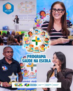 💙📚🩺 Histórias que inspiram, práticas que transformam!
O III Seminário do Programa Saúde na Escola foi um momento de escuta, troca de experiências e fortalecimento do compromisso entre os profissionais da saúde e da educação.
Além das partilhas e aprendizados, o evento também celebrou e premiou os profissionais que se destacaram com iniciativas que fazem a diferença no ambiente escolar. Juntos, seguimos construindo caminhos mais humanos, acolhedores e transformadores para nossas crianças e adolescentes. 🤝💚
#ProgramaSaúdeNaEscola #EducaçãoCaxiense #SaúdeCaxias #PrefeituraDeCaxias
