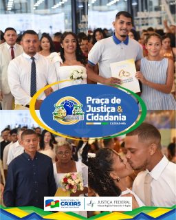 ⚖️🤝 A Praça de Justiça & Cidadania levou diversos serviços e ações para a população, promovendo acesso a direitos, cidadania e atendimento em diferentes áreas.Entre os momentos marcantes da programação, o Casamento Comunitário emocionou o público e celebrou a união de vários casais, tornando o dia ainda mais especial.Um evento que aproximou instituições e serviços de toda a comunidade, garantindo mais inclusão e cuidado com a população.#PraçaDeJustiçaECidadania #CasamentoComunitário #Cidadania #PrefeituraDeCaxias