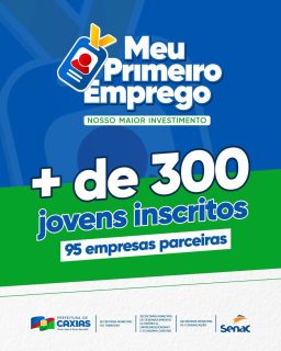 💼🚀 Mais de 300 jovens já deram o primeiro passo rumo ao mercado de trabalho por meio do programa, que conecta talentos a empresas e abre portas para novas conquistas. 

Com 95 empresas parceiras, a iniciativa fortalece sonhos e cria caminhos reais para jovens que querem crescer profissionalmente.💙

#MeuPrimeiroEmprego #Trabalho #JuventudeCaxiense #PrefeituraDeCaxias