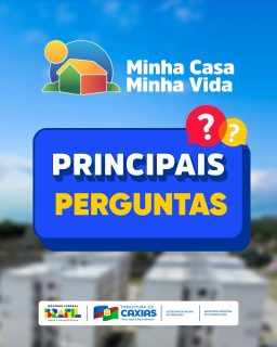 💙🏡 Tira-dúvidas: Minha Casa, Minha Vida!

Sabemos que esse é um momento muito esperado. Por isso, reunimos as principais dúvidas sobre o sorteio para te deixar bem informado(a)!

👉🏻 Deslize para o lado e confira cada detalhe. O sorteio acontece amanhã (30), às 8h, no Ginásio João Castelo, com transmissão ao vivo pelo YouTube e Instagram da Prefeitura.

Fique ligado e não perca esse momento tão importante! 💙

#MinhaCasaMinhaVida #Habitação #PrefeituraDeCaxias