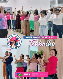 💆‍♀️✨ Qualidade de vida no trabalho é um compromisso real do Selo Empresa Amiga da Saúde da Mulher.

O selo reforça a importância de promover cuidado, valorização e bem-estar às mulheres no ambiente profissional. Durante todo o mês de março, as empresas integrantes receberam ações de massagem relaxante, levando mais leveza e qualidade de vida às colaboradoras. 🩷

A iniciativa contou com a atuação do massoterapeuta Francisco Daiano, proporcionando momentos de relaxamento e alívio do estresse no dia a dia.

#SeloEmpresaAmigaDaSaúdeDaMulher #PolíticasParaAsMulheres #SaúdeEBemEstar #PrefeituraDeCaxias
