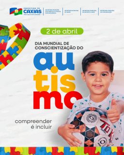 🧩💙 Compreender é incluir. A conscientização sobre o autismo reforça a importância da inclusão, do respeito e do acesso aos serviços e direitos. 

Incluir é garantir oportunidades, promover o cuidado e assegurar a participação de todos em diferentes espaços.

O compromisso com a inclusão deve estar presente todos os dias, valorizando cada pessoa em sua individualidade. 🤝

#ConscientizaçãoDoAutismo #Inclusão #Respeito #TEAtivo #PrefeituraDeCaxias