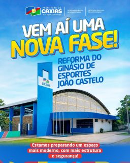 🏟️✨ Mais um passo para o futuro!

O Ginásio João Castelo será revitalizado para oferecer um espaço mais moderno e preparado para os Jogos Escolares e grandes eventos.

Mais estrutura e incentivo ao esporte para toda a população. 💙

#GinásioJoãoCastelo #EsporteCaxiense #PrefeituraDeCaxias